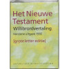 Bijbel het Nieuwe Testament Willibrordvertaling 1992 grote letter editie