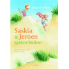 Saskia en Jeroen spelen buiten