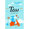 Tess staat voor het blok