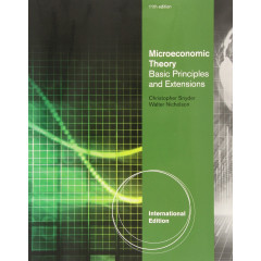 Microeconomic Theory: Basic Principles and Extensions.