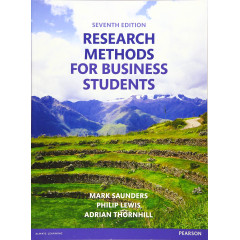 Research Methods for Business Students (7th Edition)