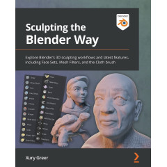 Sculpting the Blender Way: Explore Blender's 3D sculpting workflows and latest features, including Face Sets, Mesh Filters, and the Cloth brush