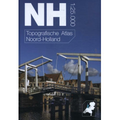 Topografische Atlas Noord-Holland: topografische kaarten in de schaal 1:25.000 (Topografische provincie atlassen) (Dutch Edition)