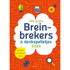 Het grote breinbrekers en denkspelletjes boek: Geheugen - Concentratie - Logica