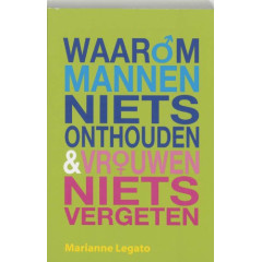 Waarom mannen niets onthouden & vrouwen niets vergeten