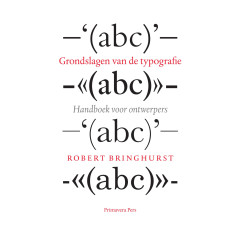 Grondslagen van de typografie: handboek voor vormgevers