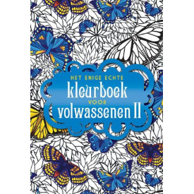 Het tweede enige echte kleurboek voor volwassenen
