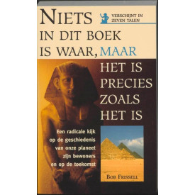 Niets in dit boek is waar, maar het is precies zoals het is: een radicale kijk op de geschiedenis van onze planeet, zijn bewoners en op de toekomst
