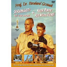 SERENGETI SHALL NOT DIE & NO PLACE FOR WILD ANIMALS - GRZIMEK