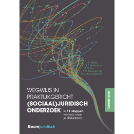Wegwijs in praktijkgericht (sociaal)juridisch onderzoek: In 11 stappen wegwijs naar je afstuderen