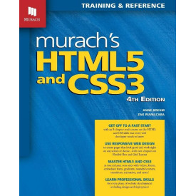 Murach's HTML5 and CSS3