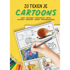 Zo teken je cartoons