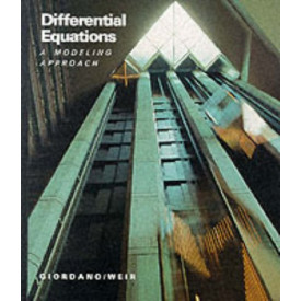 Differential Equations: A Modeling Approach