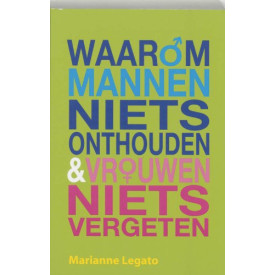 Waarom mannen niets onthouden & vrouwen niets vergeten