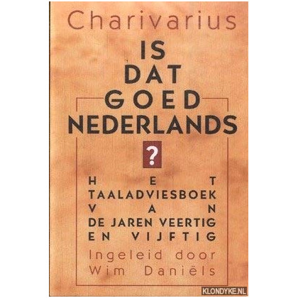 Is dat goed Nederlands? (Dutch Edition)
