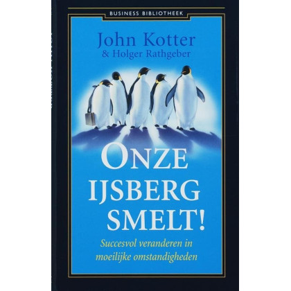 Onze ijsberg smelt! - Succesvol veranderen in moeilijke omstandigheden