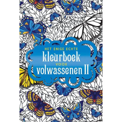Het tweede enige echte kleurboek voor volwassenen