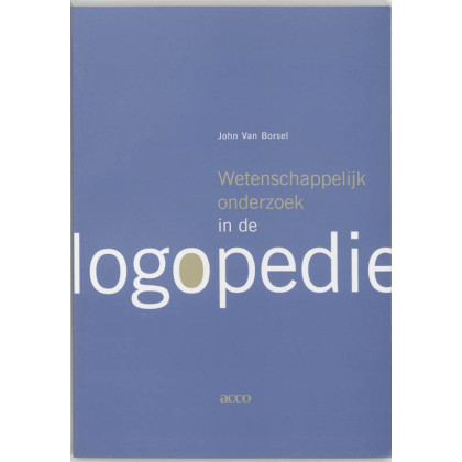 Wetenschappelijk onderzoek in de logopedie
