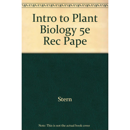 Intro to Plant Biology 5e Rec Pape