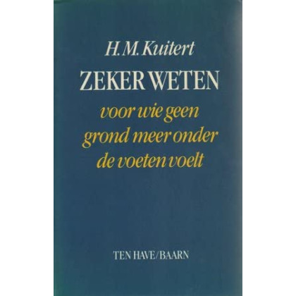 Zeker weten: voor wie geen grond meer onder de voeten voelt