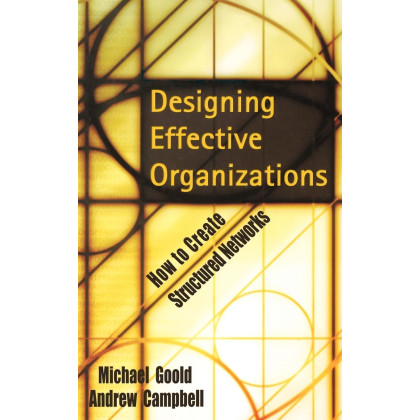 Designing Effective Organizations: How to Create Structured Networks
