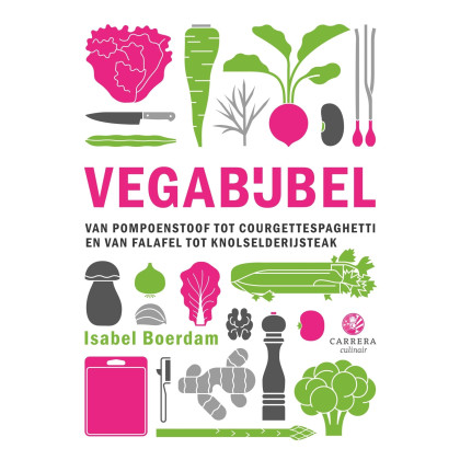 Vegabijbel: Van pompoenstoof tot courgettespaghetti en van falafel tot knolselderijsteak