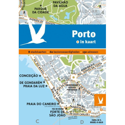 Porto in kaart: 8 stadskaarten, 60 bezienswaardigheden, 150 adressen (Dominicus stad in kaart)